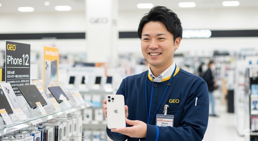 iPhone12買取価格ゲオのキズあり減額