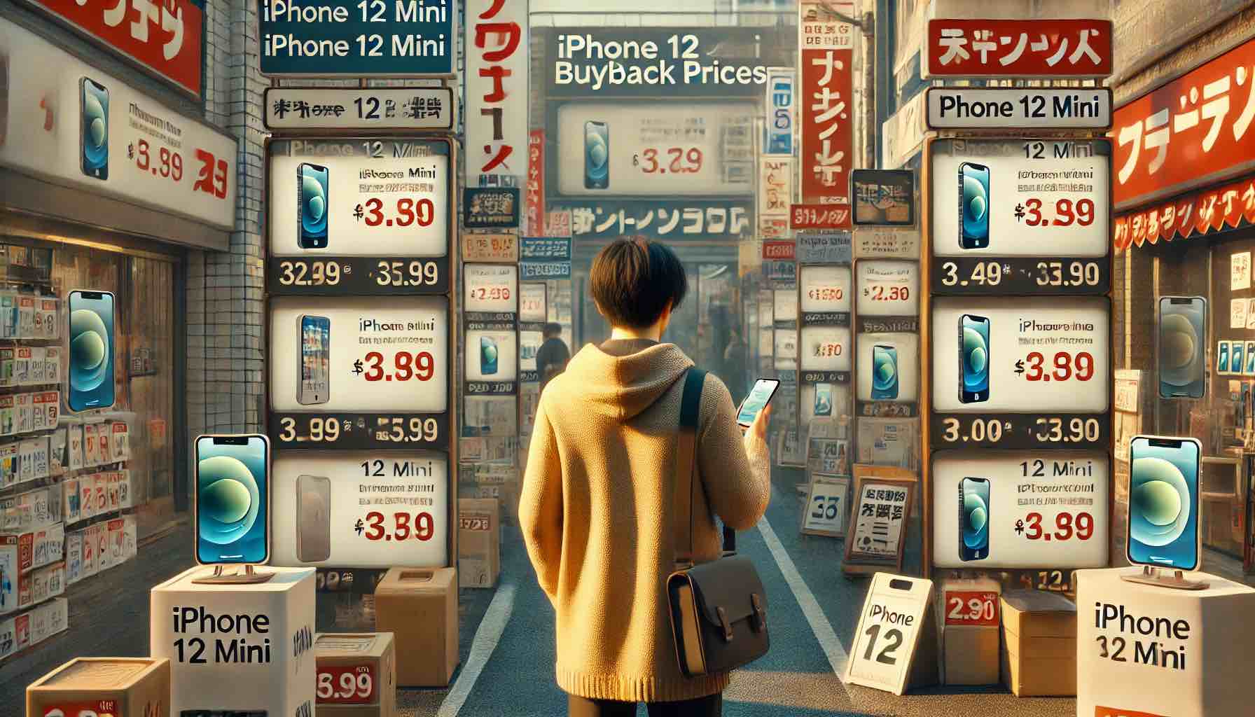 店舗別iPhone12mini買取相場を徹底調査
