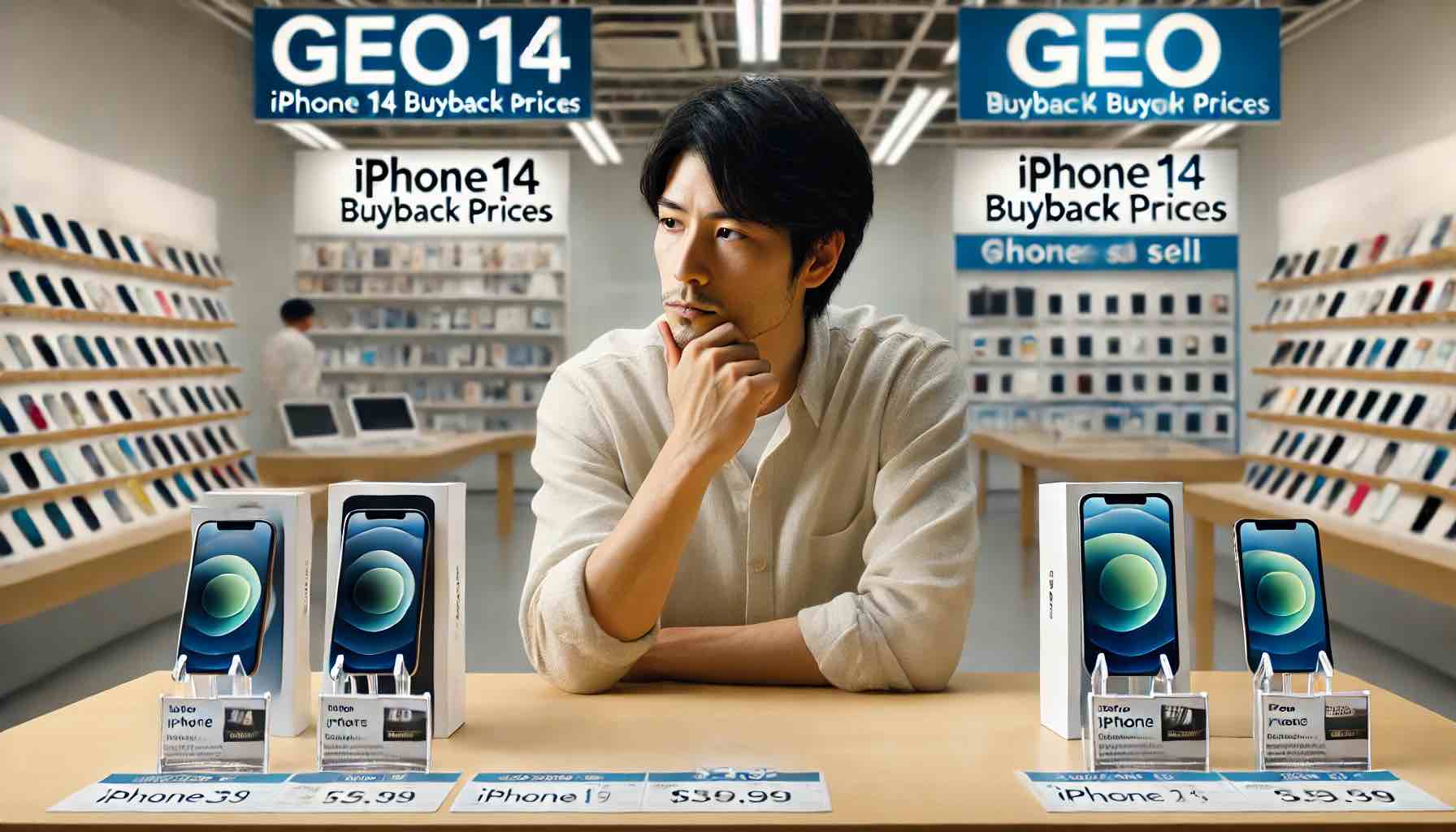 iPhone14買取価格はゲオと他社で比較