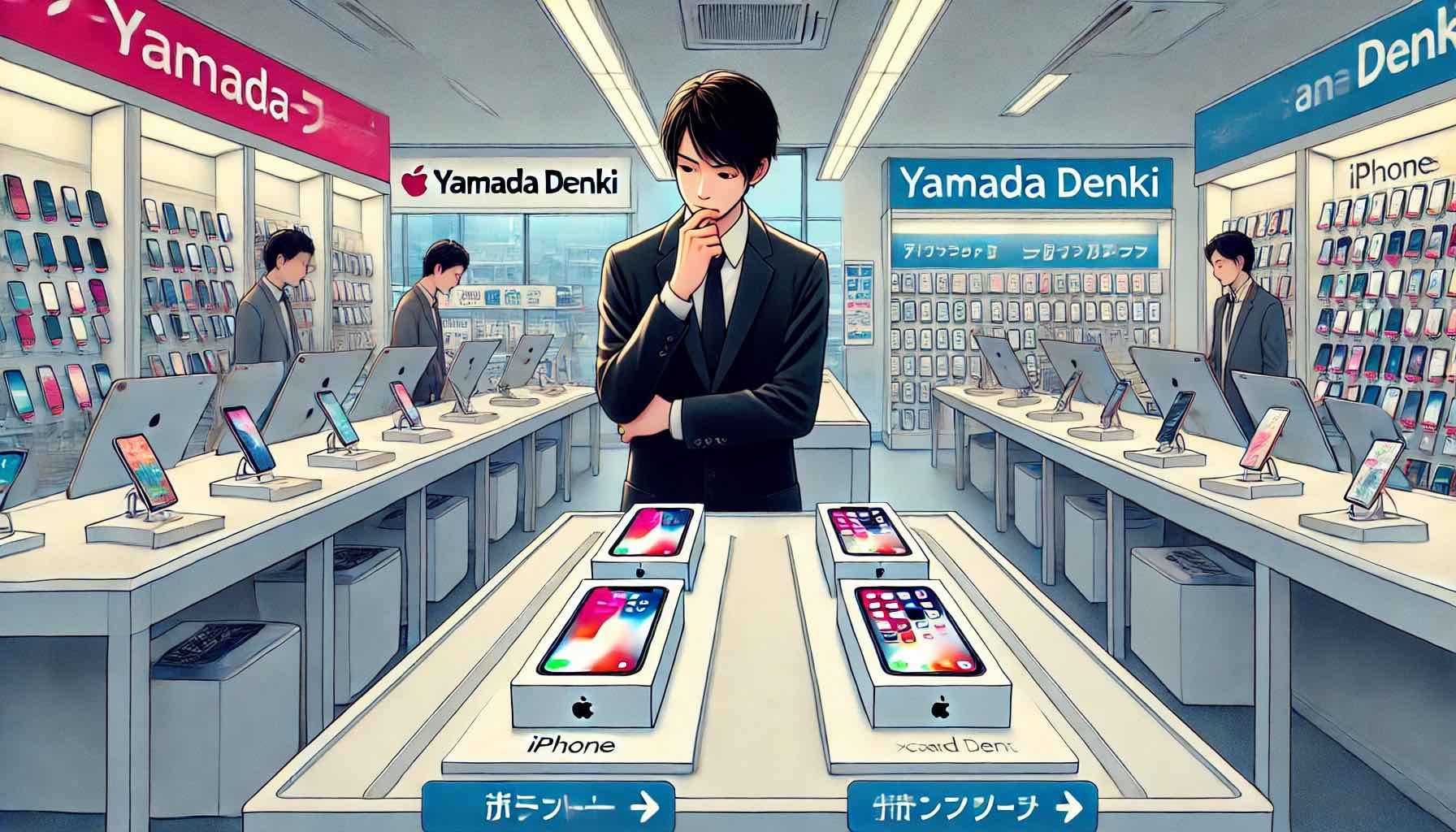 iPhoneヤマダ電機買取と他社を徹底比較