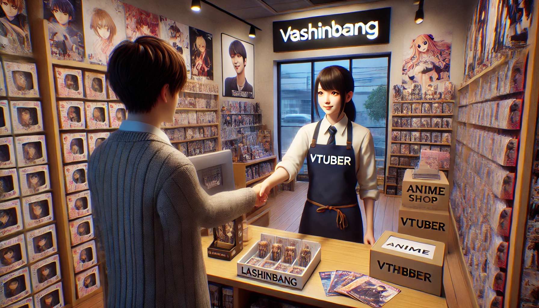 vTuberグッズ買取で人気のらしんばん