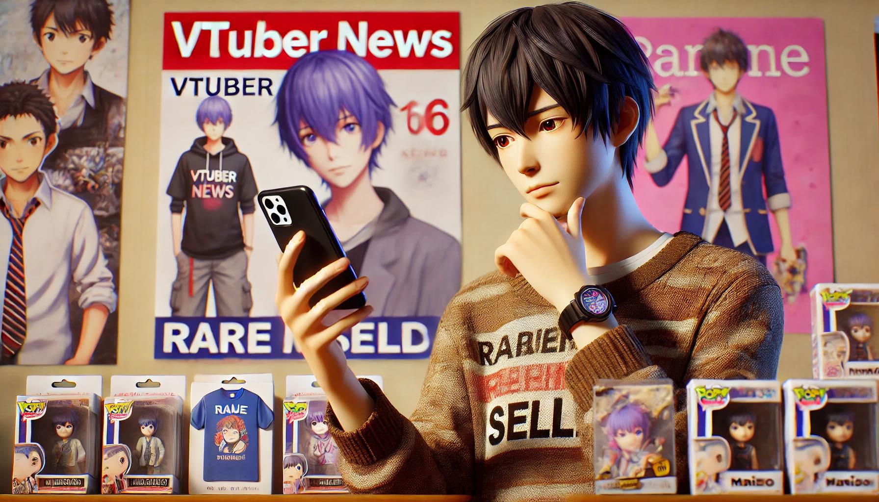 vTuberグッズを高く売るタイミング