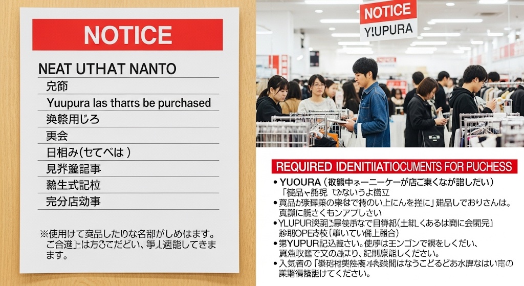 ゆうぷらで買取できないもの：具体例と注意点