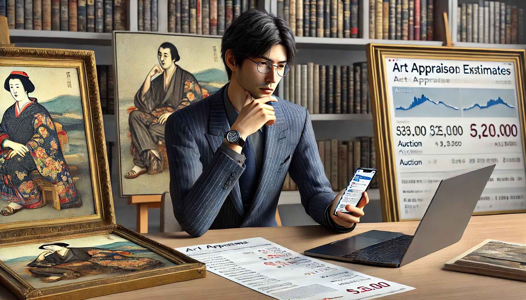 正確な絵画買取相場の調べ方