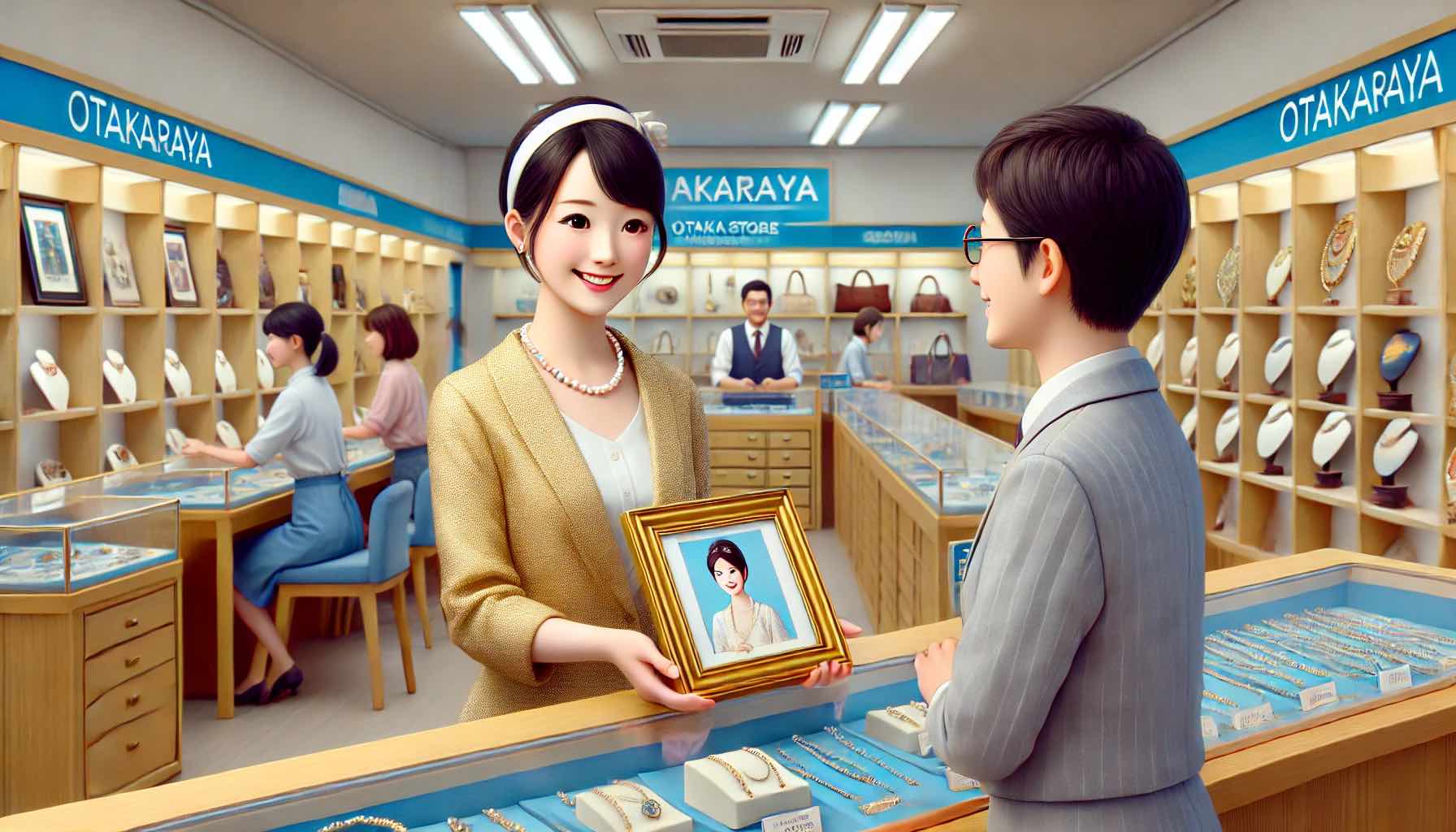競合のおたからや絵画買取サービス