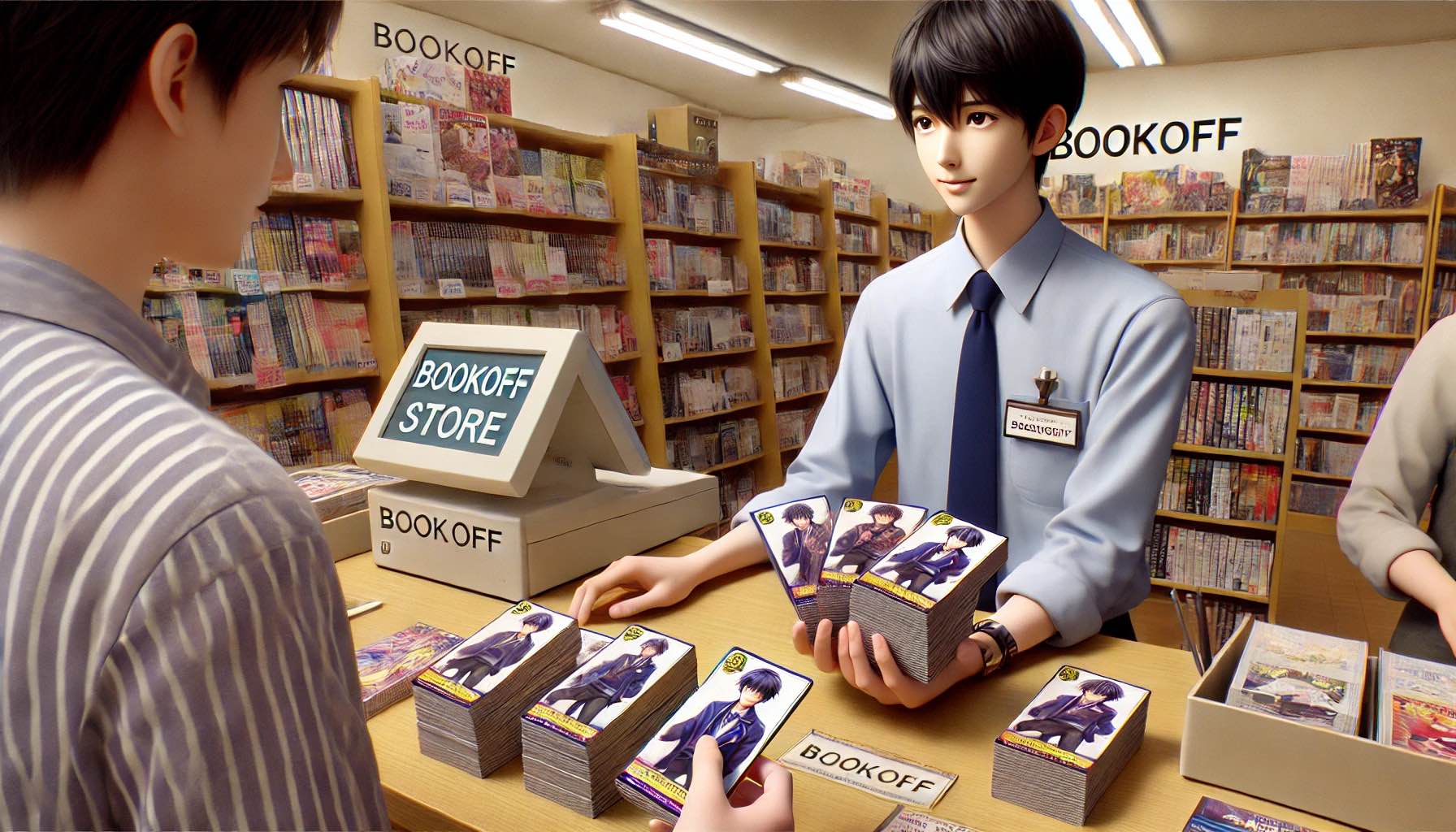 ウエハースカード買取はブックオフで可能？