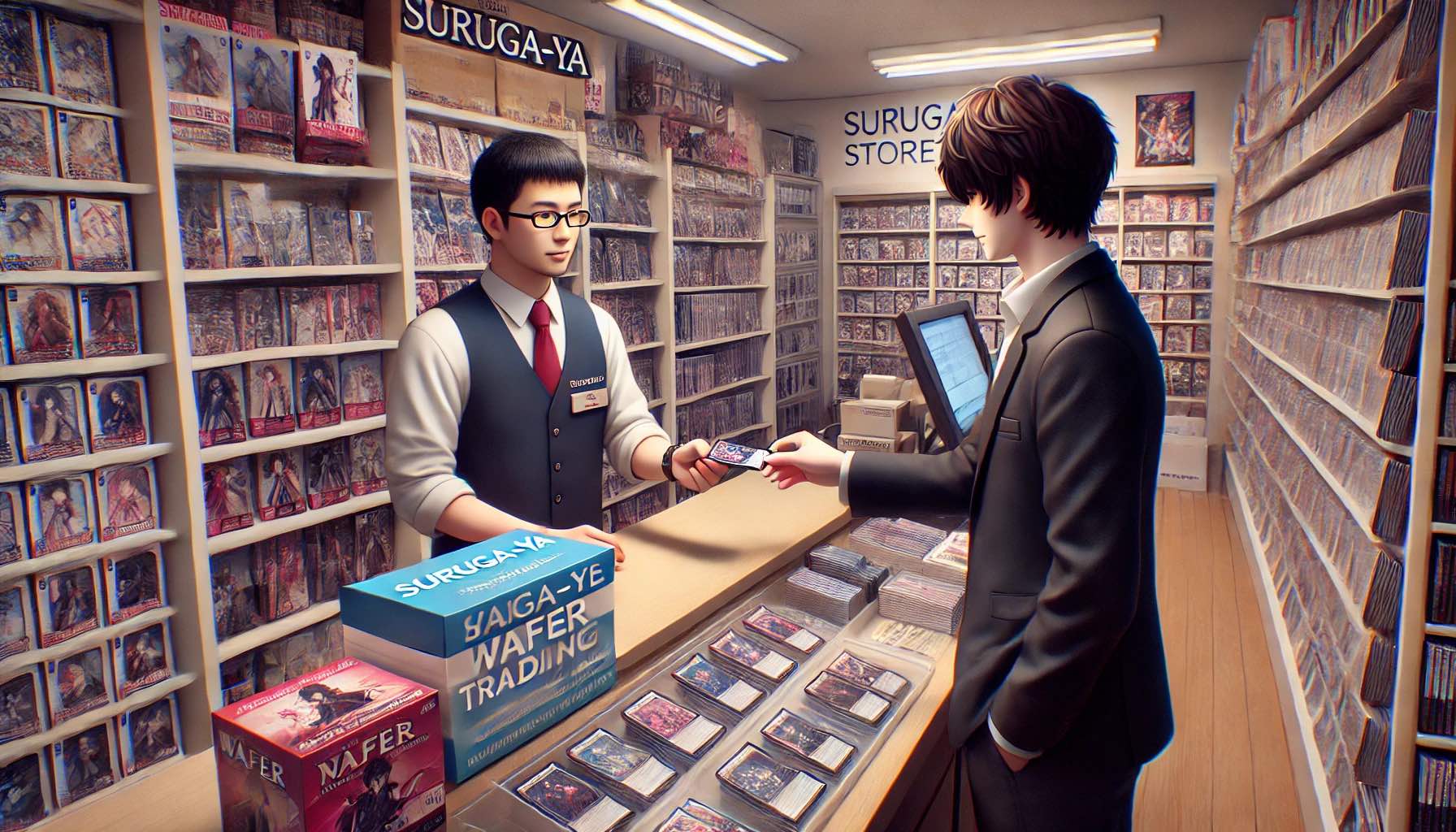 ウエハースカード買取は駿河屋が強い？