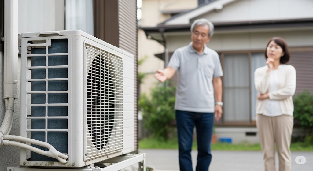 室外機の状態は査定額にどう響く？