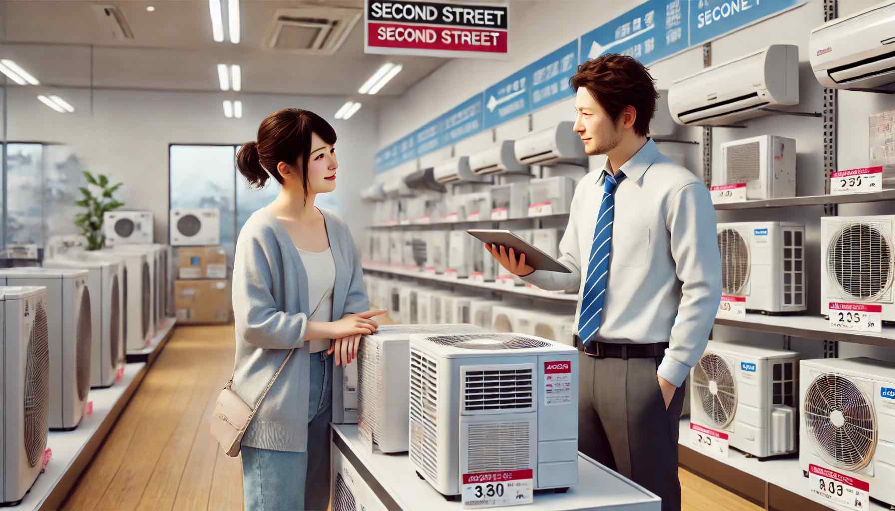 大手ならエアコン買取セカンドストリート