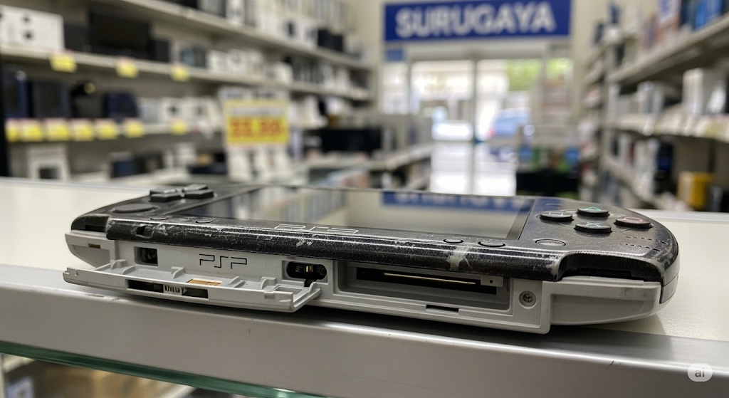 PSPバッテリーなしの買取、駿河屋の可否は
