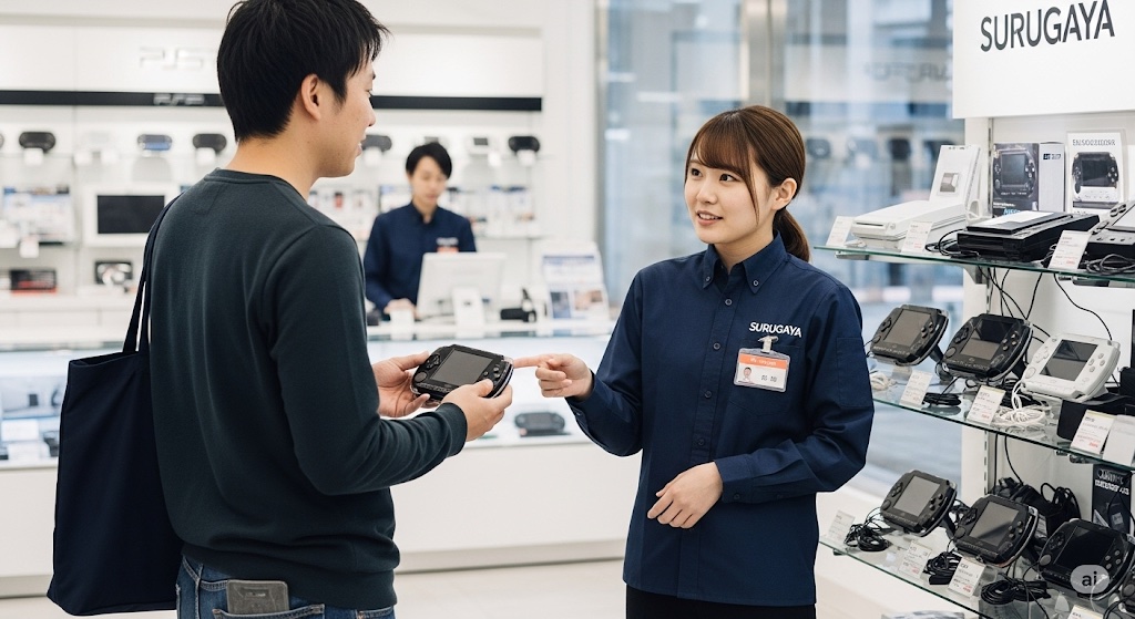 ゲオにおけるPSP本体のみ買取での注意点