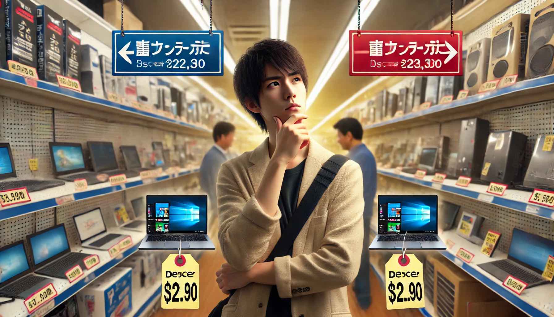 悪い評判も？ゲオのパソコン買取を他社と比較