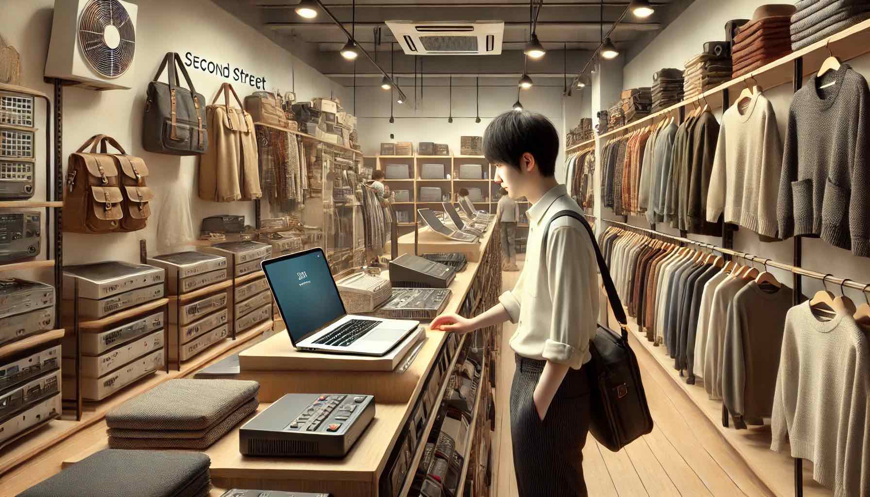 セカンドストリートのパソコン買取値段も確認