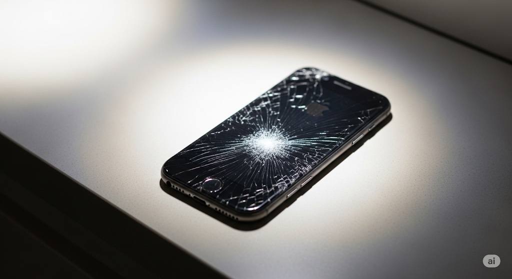 画面が割れたiPhoneの買取について