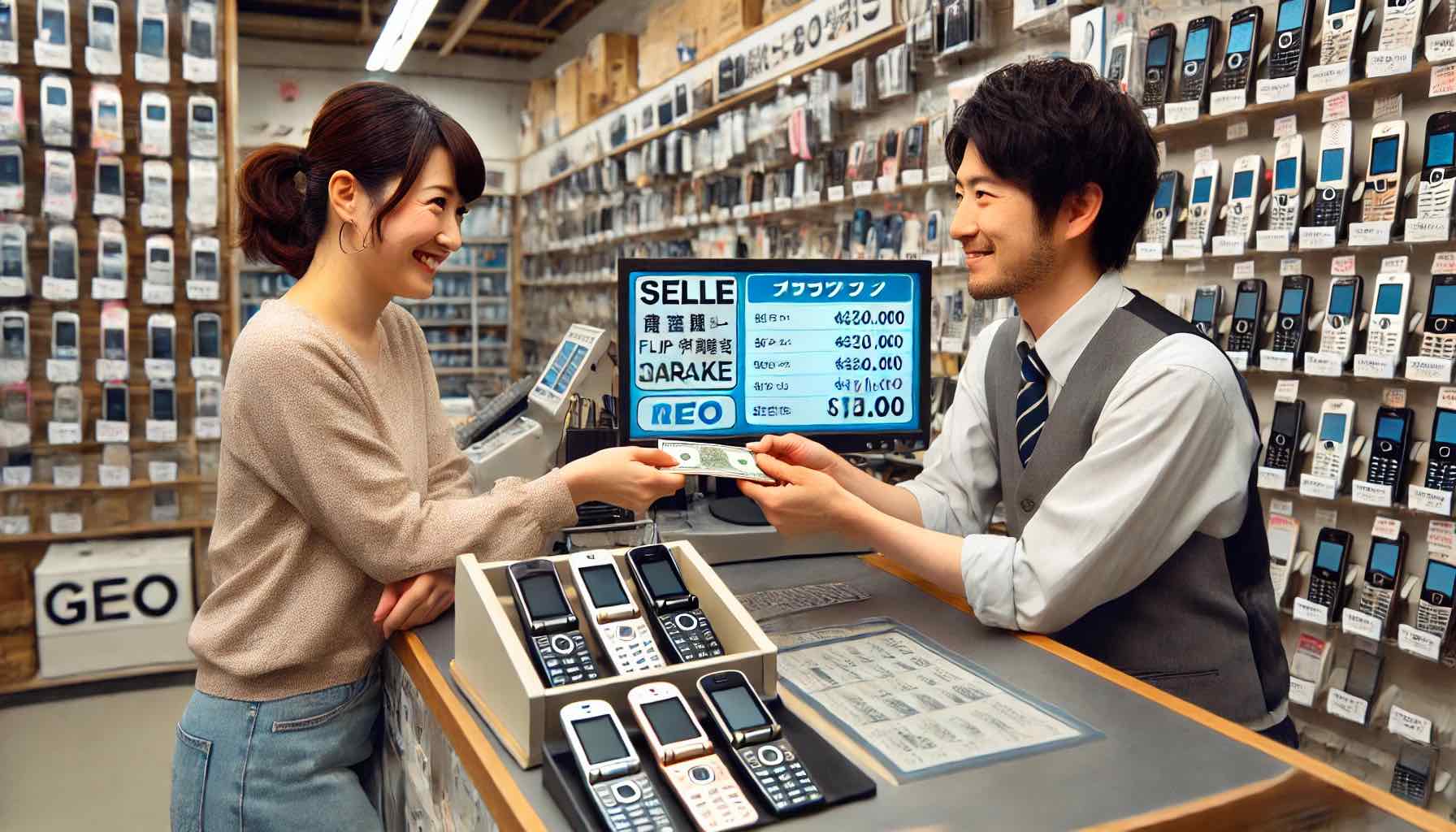 ゲオの買取でガラケーは本当に売れる？