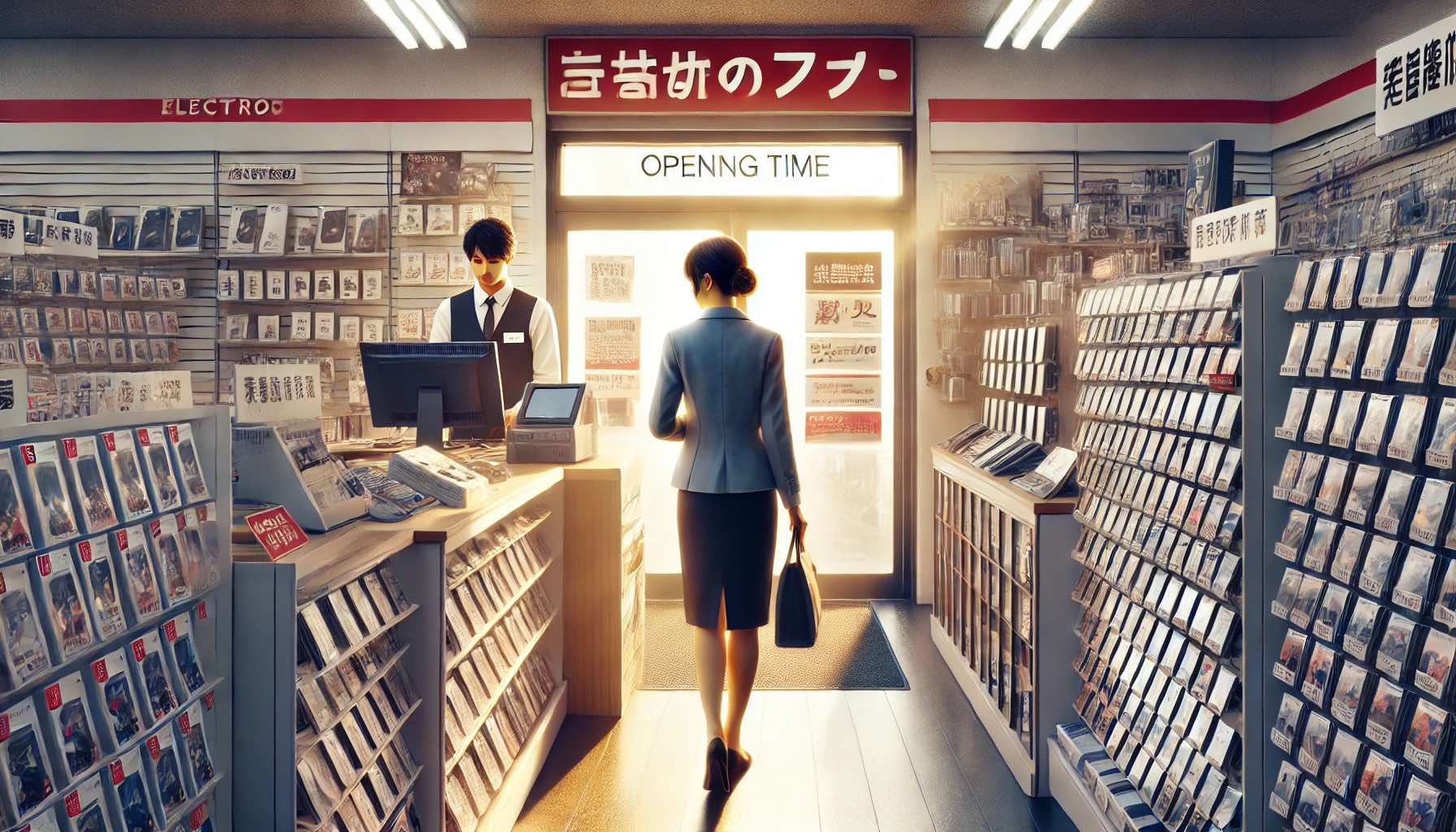 ゲオでは買取受付は何時から？