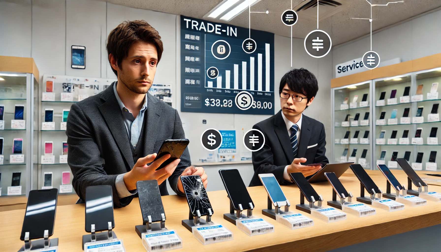 まずは査定から！ゲオ壊れたスマホ買取