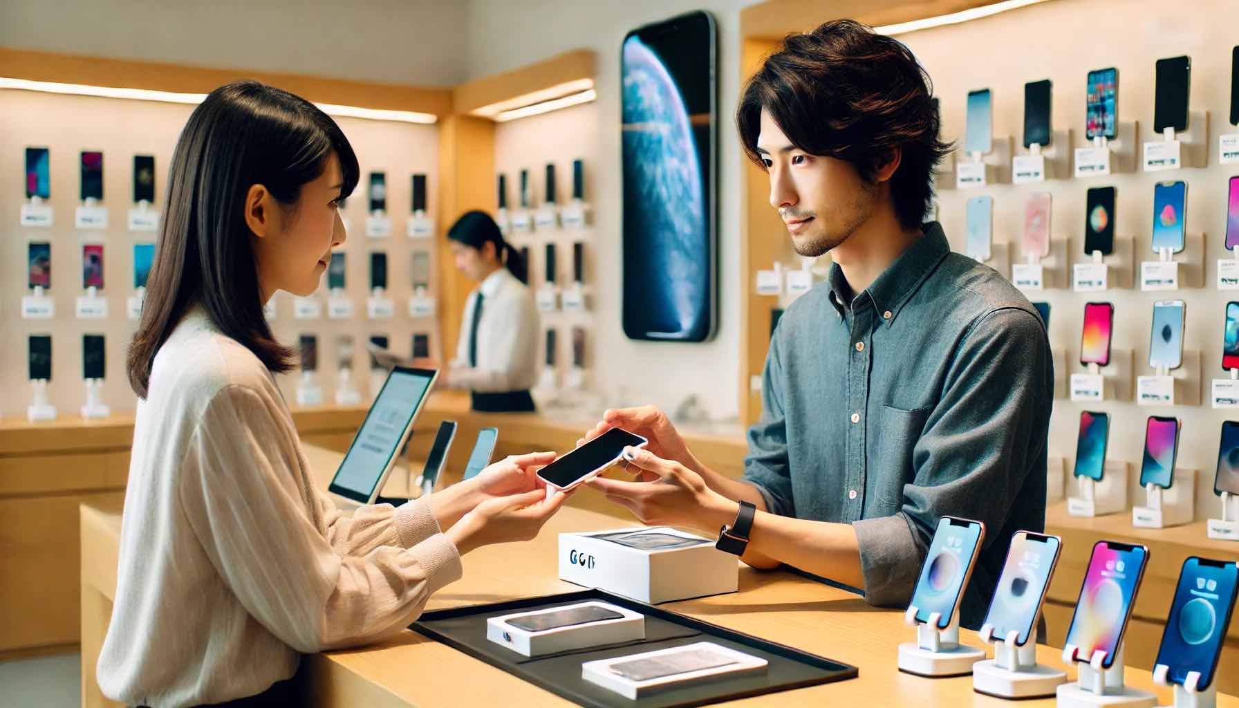ゲオ買取価格表を見てiPhoneを売却する流れ
