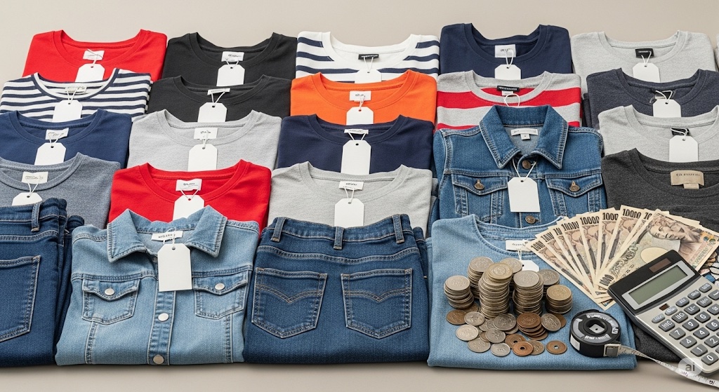 セカストで服はいくらで売れる？基本相場