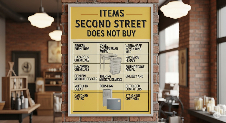 セカンドストリート買取できないものは