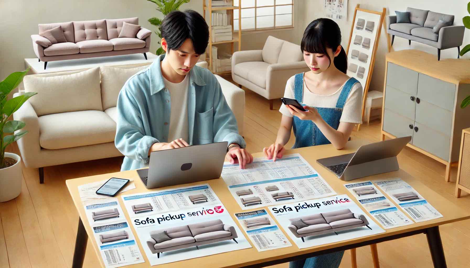ソファー出張買い取りの業者比較
