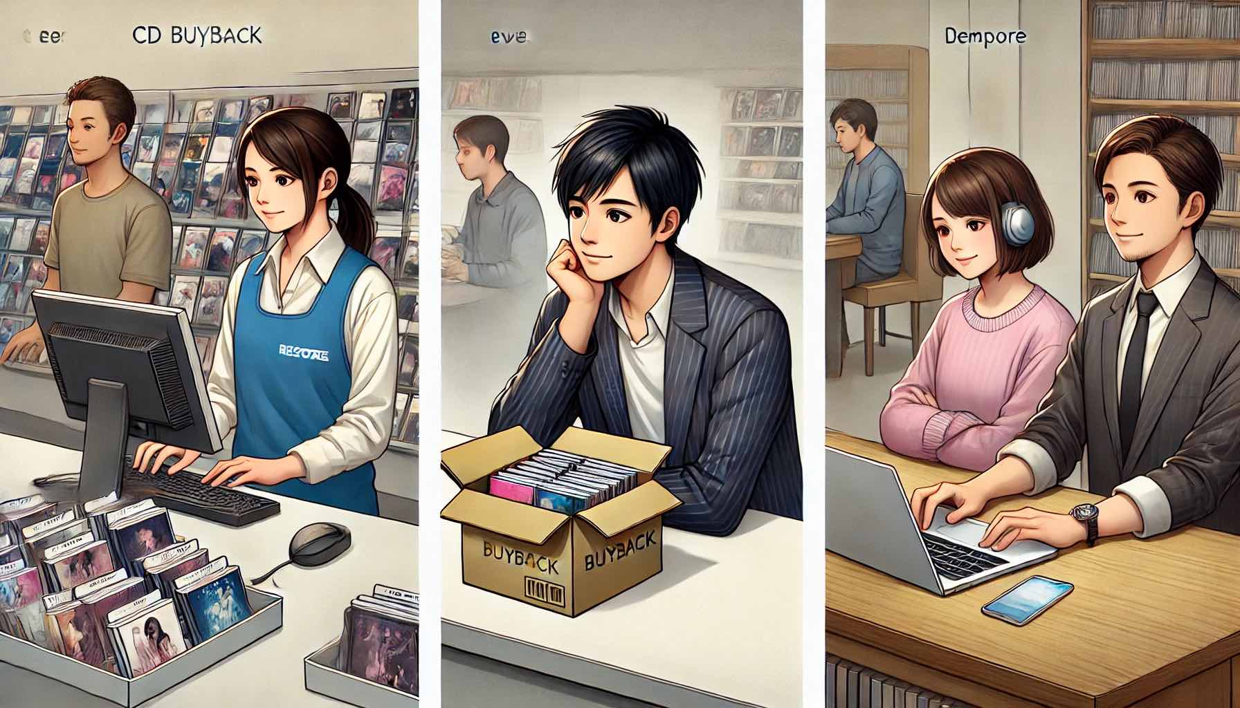タワーレコードの買取評判を他社と比較