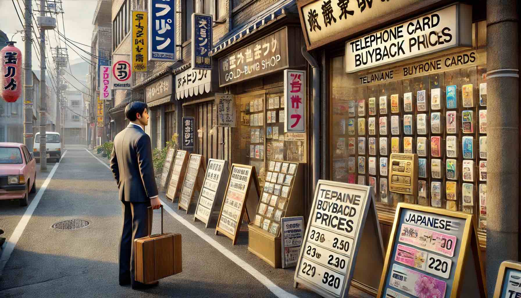 店舗別テレホンカード買取価格表と注意点