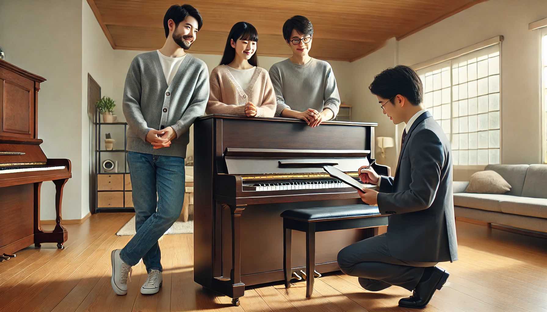 実際のピアノの買取屋さん評判と利用方法