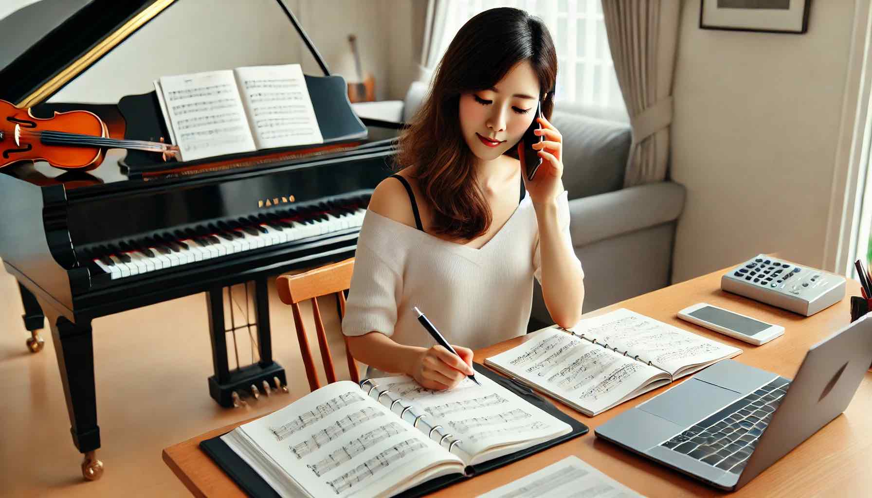 ピアノの買取屋さんの電話番号と査定依頼