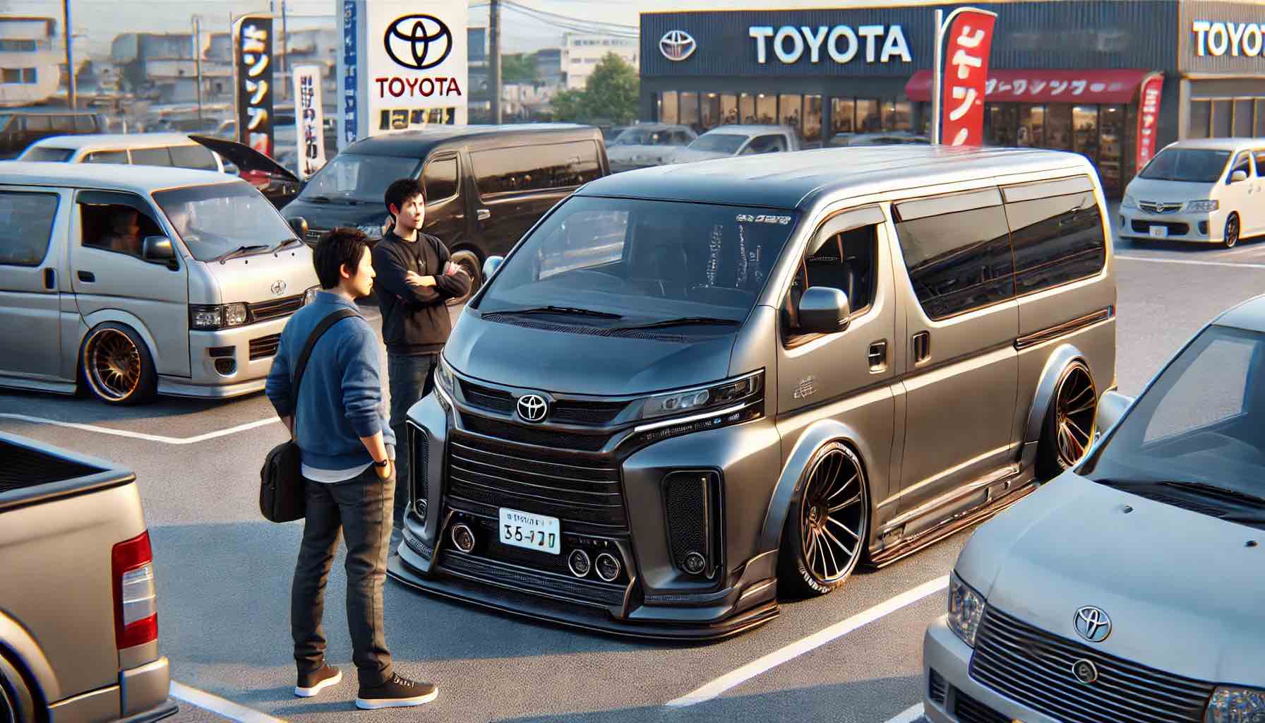 カスタム車のFLEX 評判はハイエースで決まる
