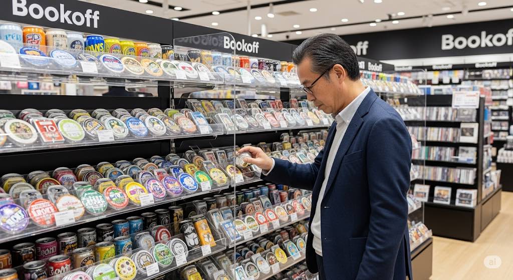 ブックオフで缶バッジ買取は可能か？