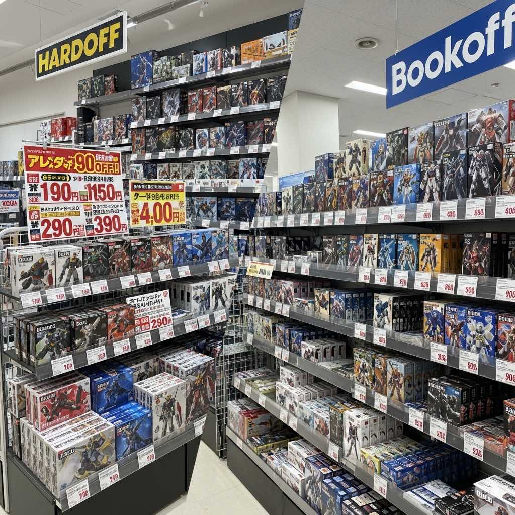 ブックオフのガンプラ買取で評判以上の価値へ