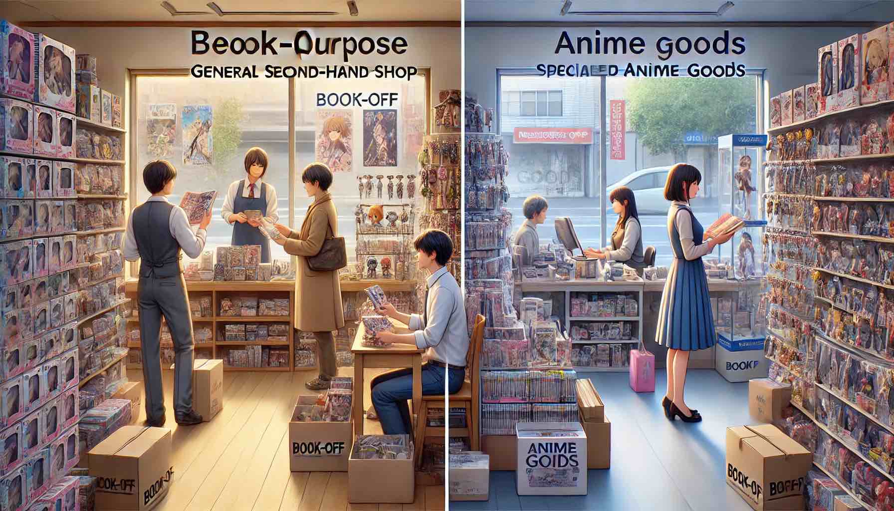 アニメグッズ売るならどこがいいか比較