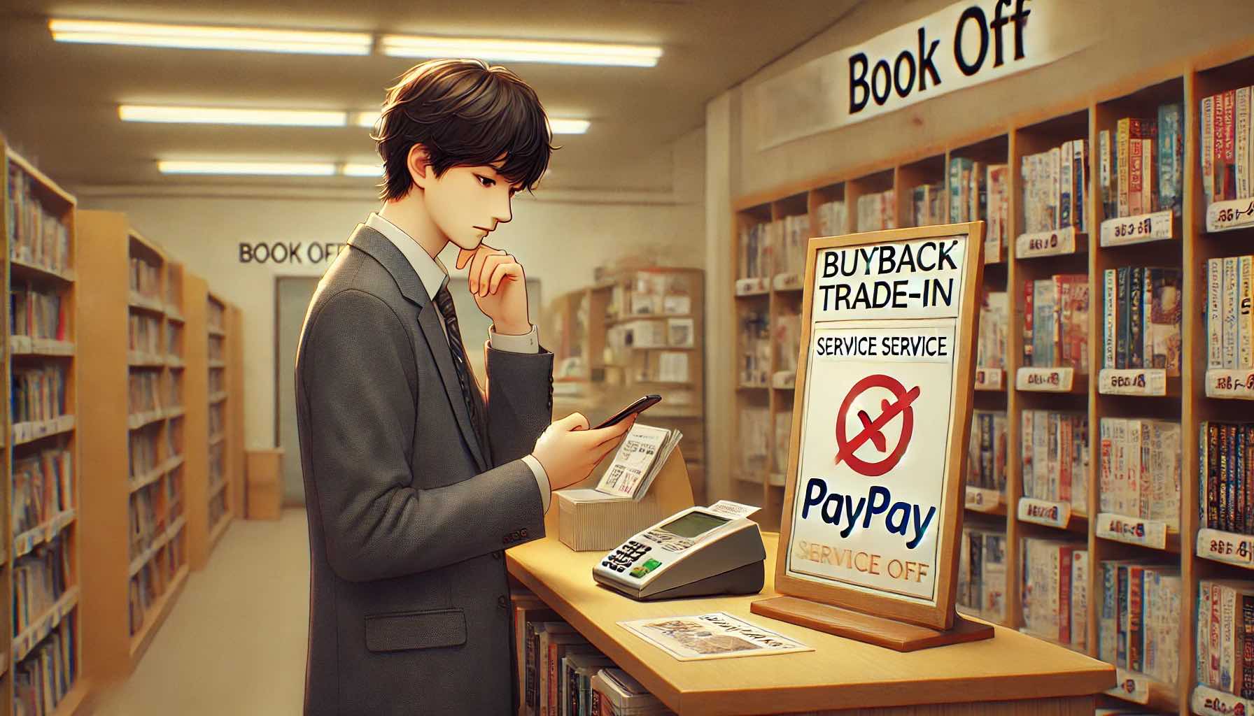 ブックオフのペイペイ買取【2025年5月終了】