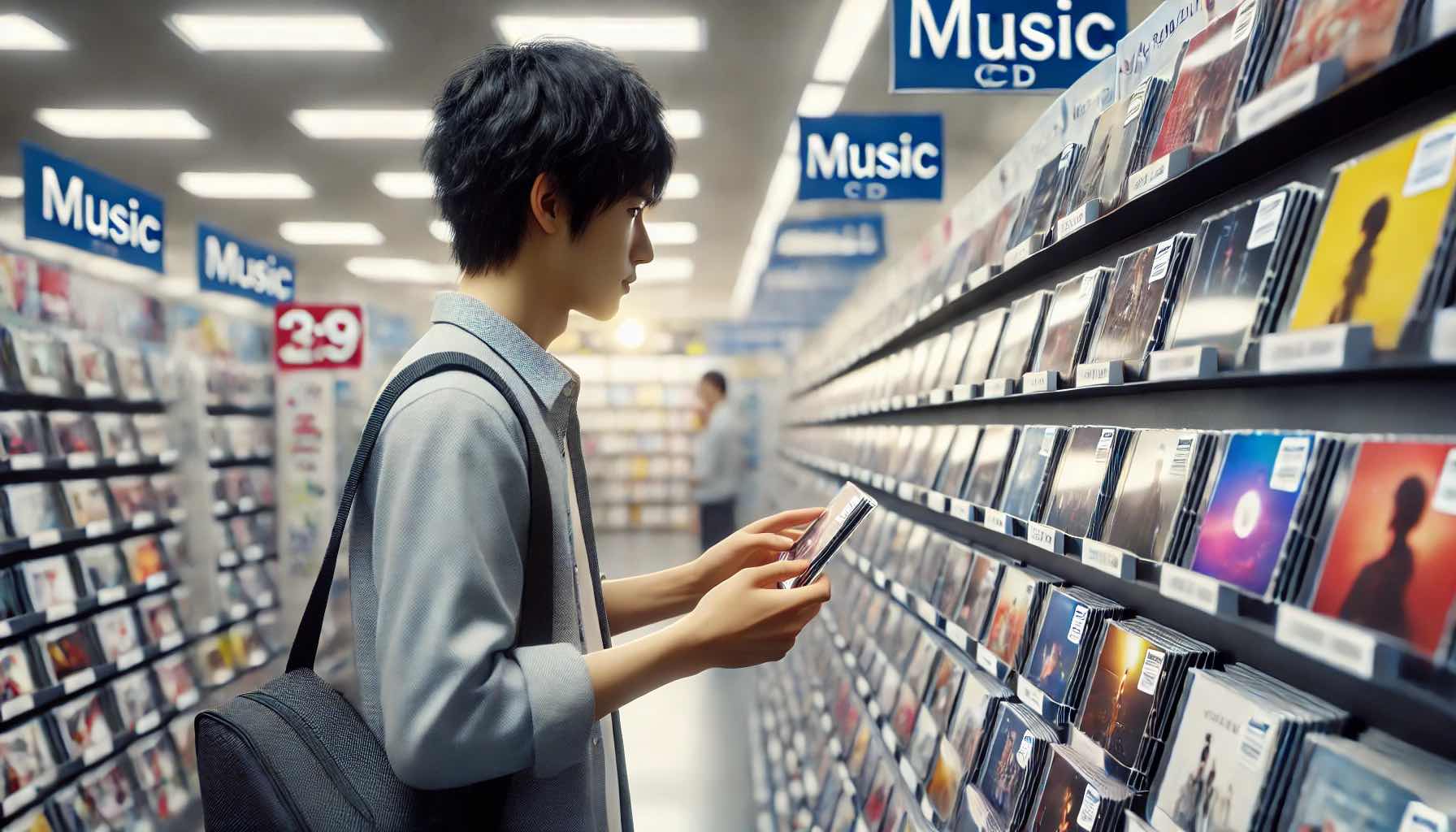 ブックオフでCDの在庫を検索するには