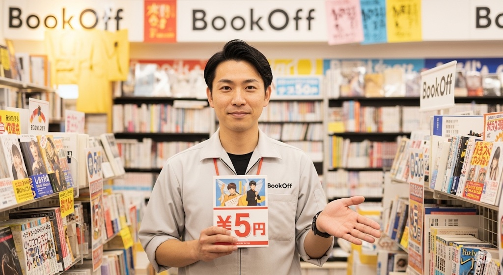 ブックオフ買取5円の実態と査定の仕組み