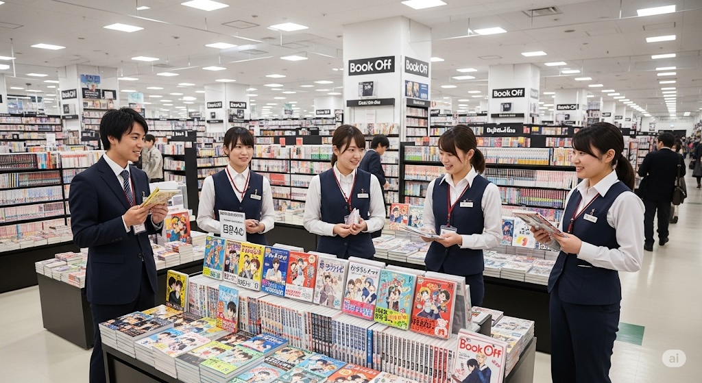 ブックオフで漫画を賢く買取してもらうには