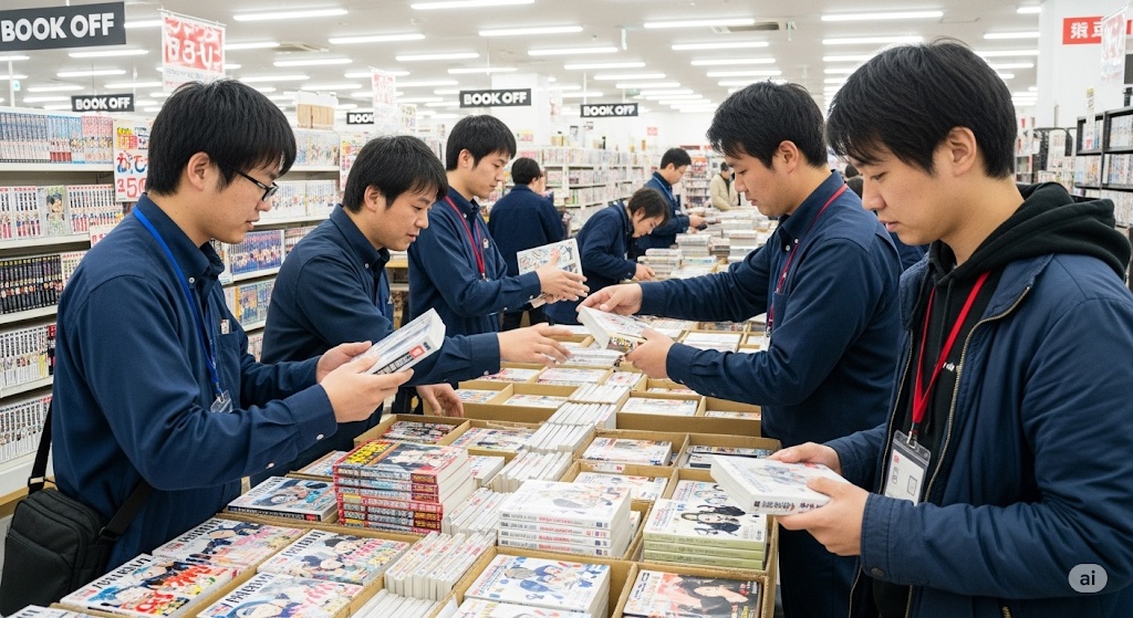 ブックオフでの漫画大量買取のコツ