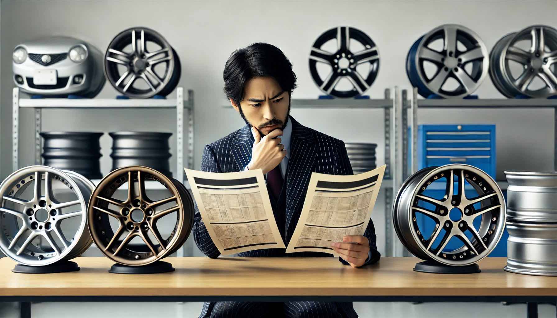 ホイール売るならどこがいい？大手2社を徹底分析