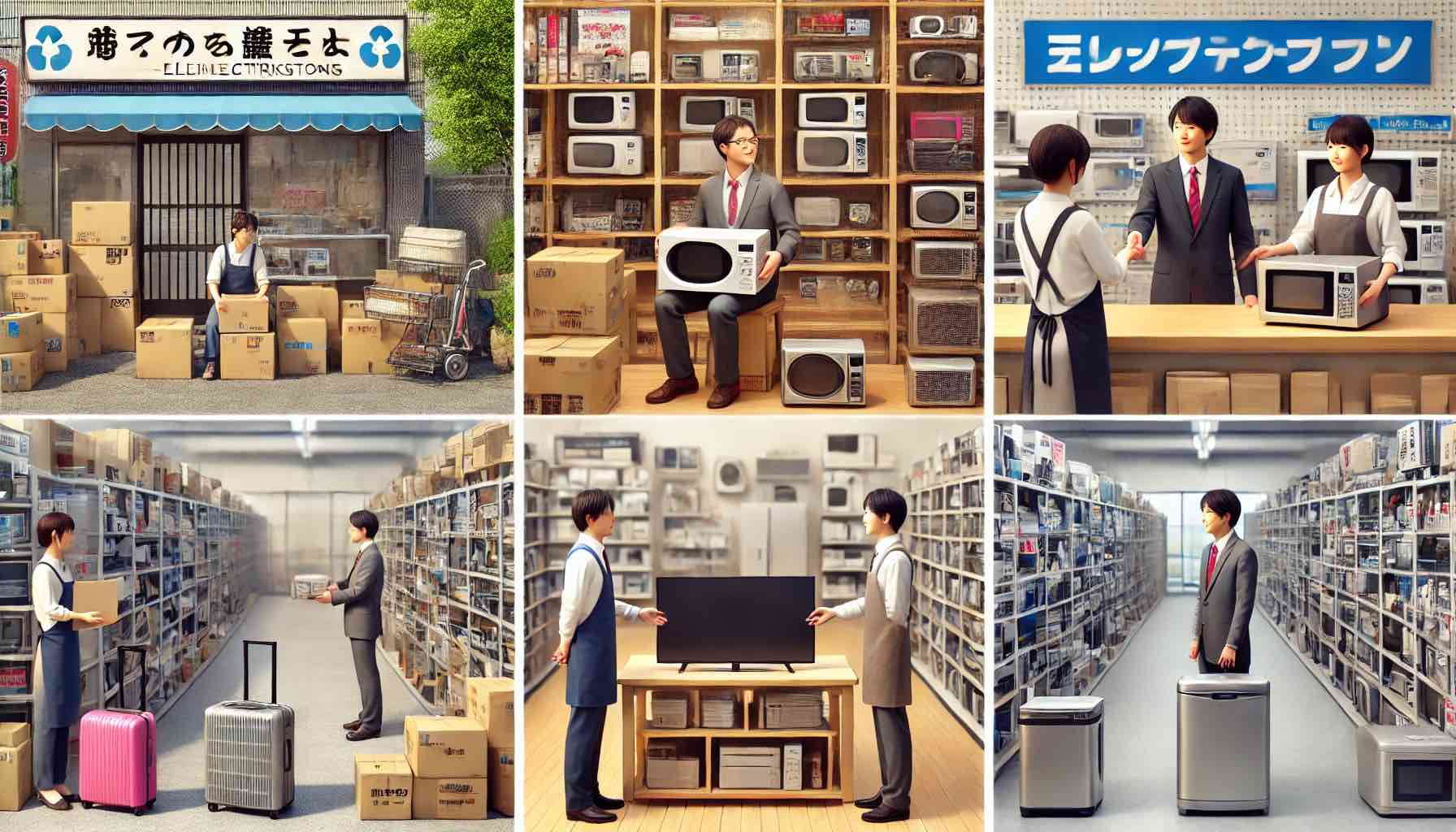 【店舗別】家電買取の持ち込みでおすすめの業者