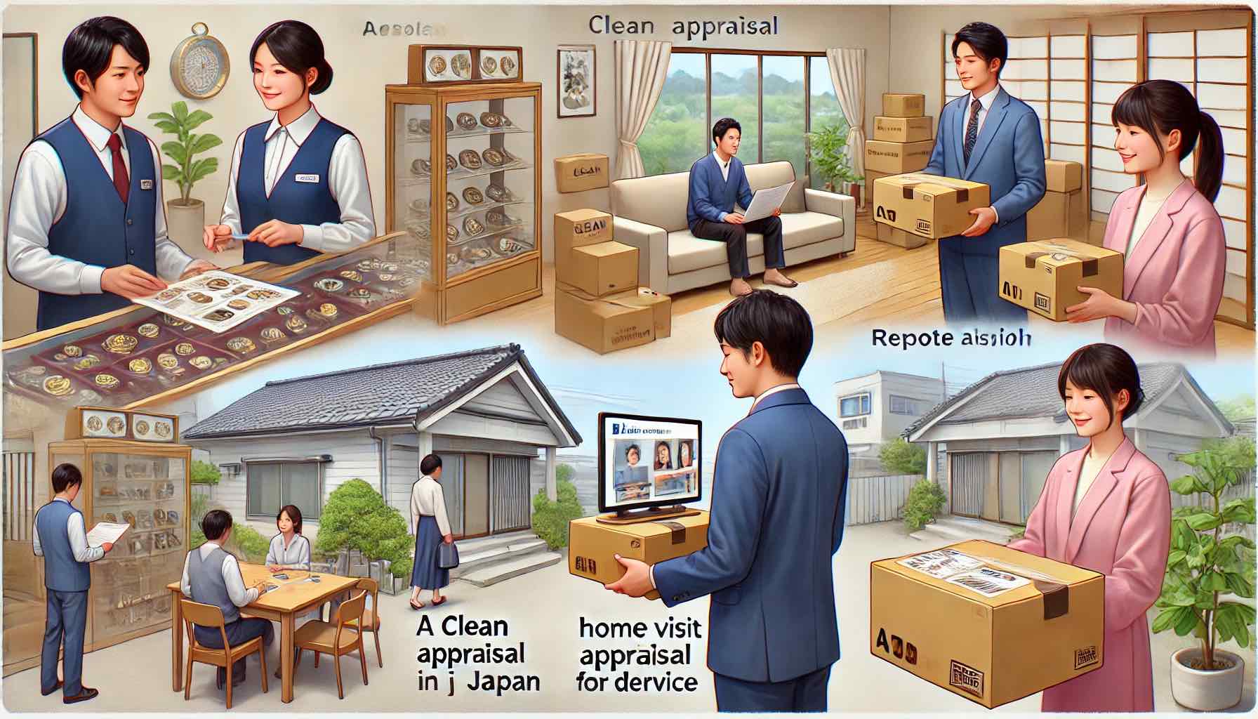 催事・宅配・出張の使い分け方
