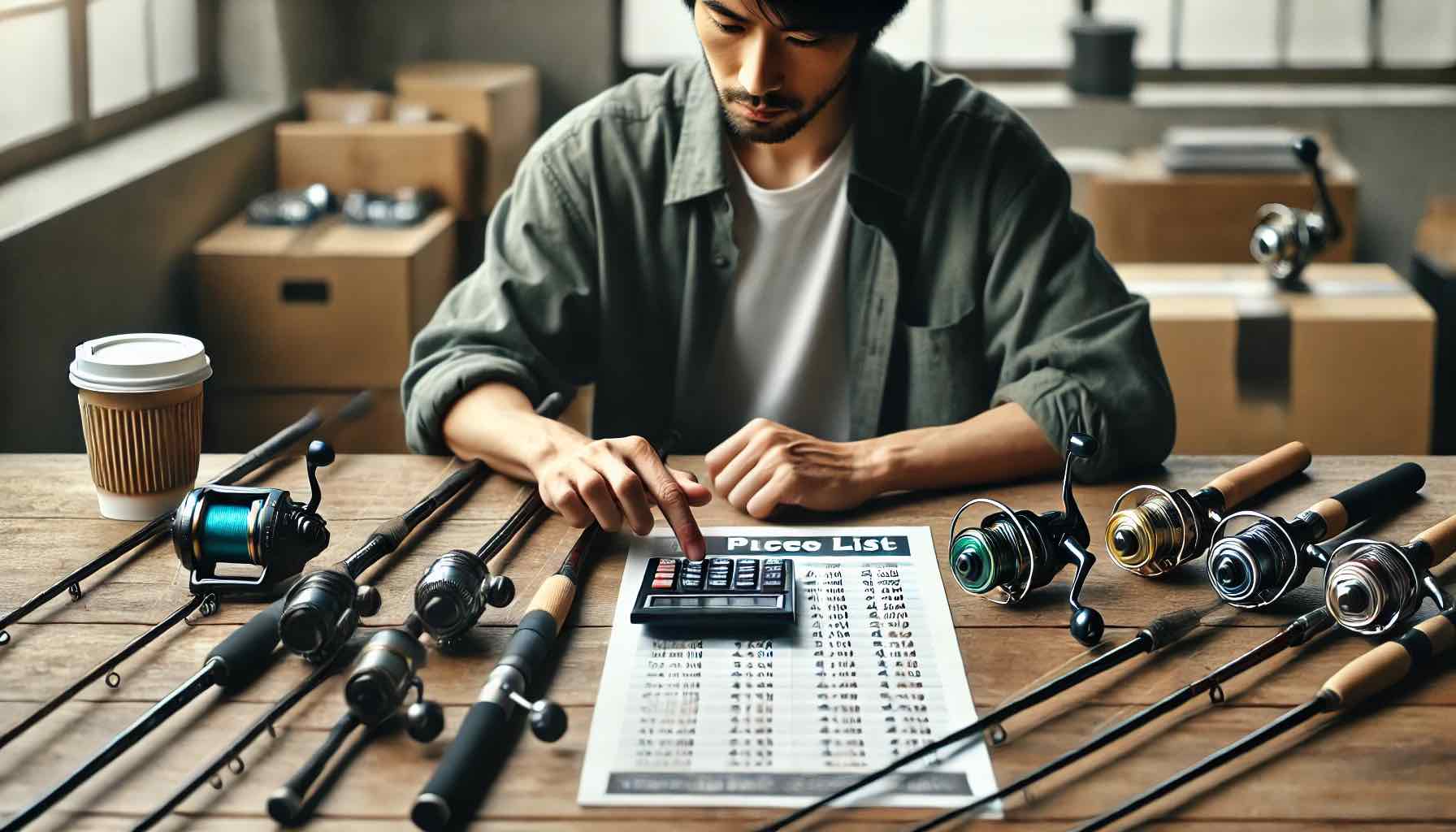 ウェイブの釣具買取価格表で相場を知る