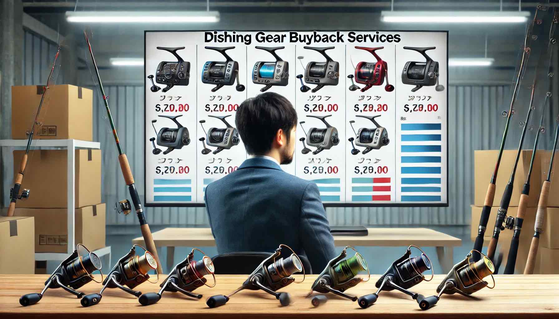 釣具買取ウェイブの評判を他社サービスと比較