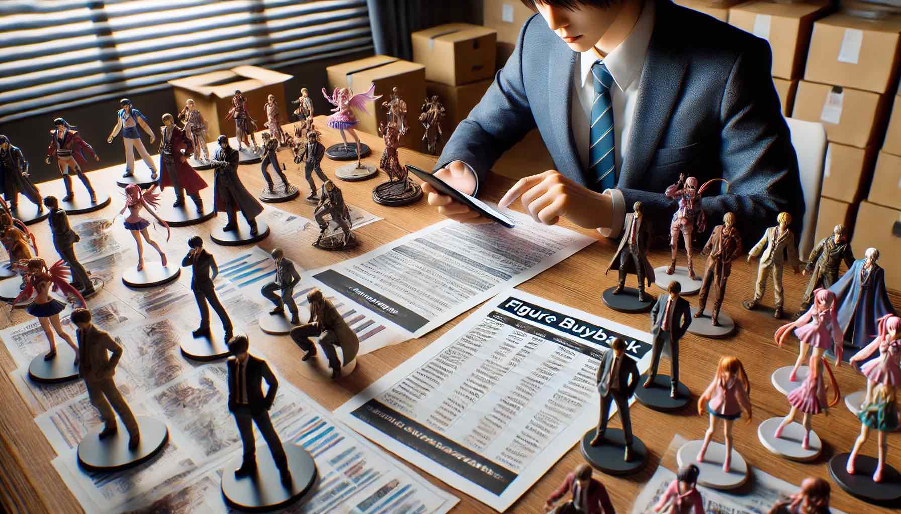 駿河屋のフィギュア買取表で価格を確認する方法