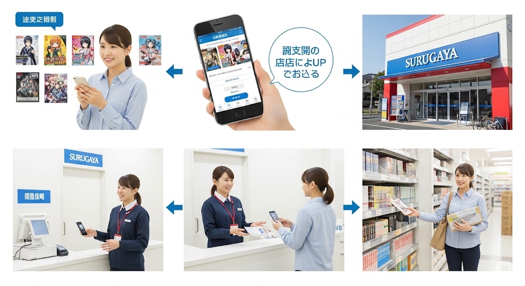 駿河屋 店舗受け取りサービスの概要と利用方法