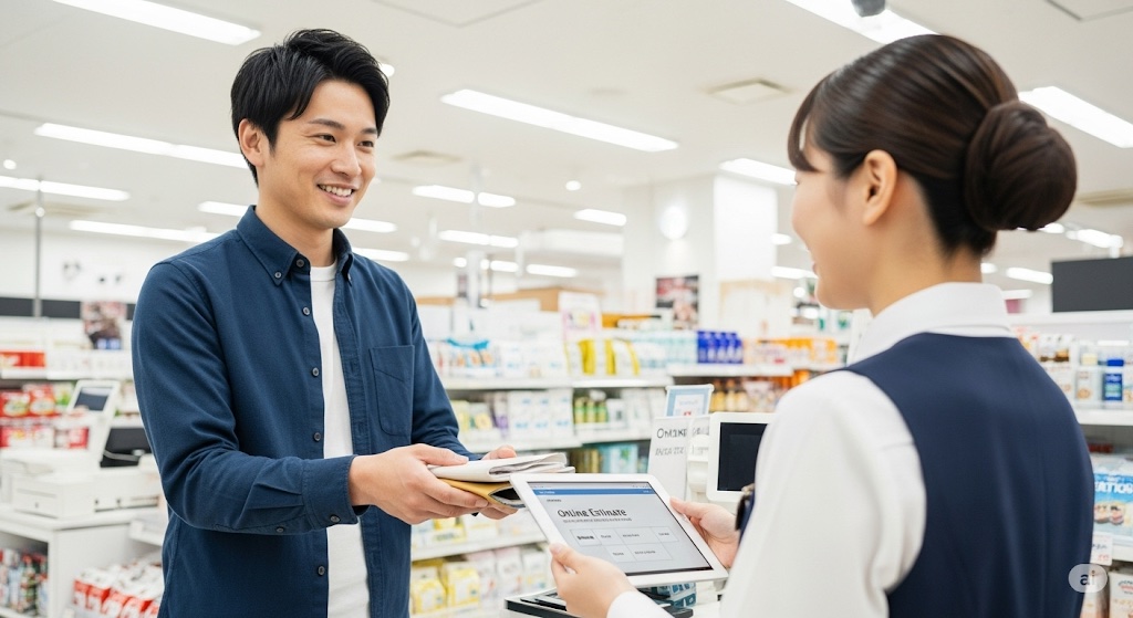 駿河屋あんしん買取を店舗へ持ち込み