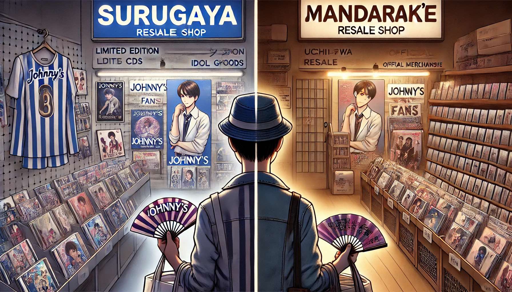 ジャニーズグッズ買取まんだらけとの違い