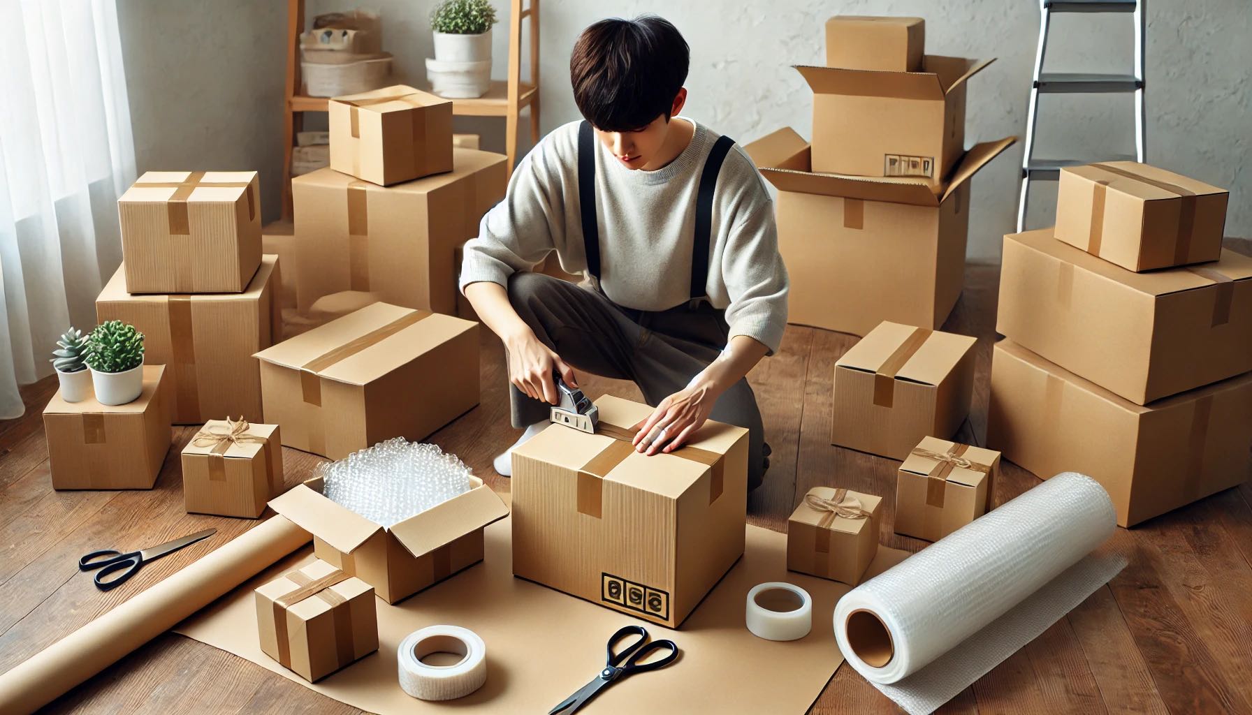 駿河屋の買取で使うダンボールの準備と基本