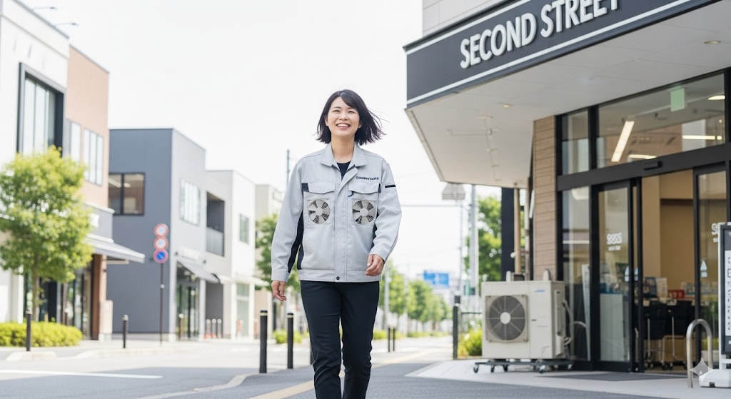 空調服買取はセカンドストリートが便利?