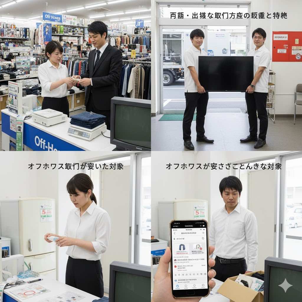 オフハウスの買取が安すぎると感じる理由